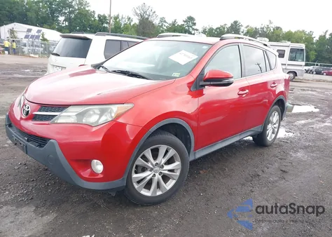 2015 Toyota Rav4 Limited from USA, damaged, VIN 2T3DFREV8FW344351